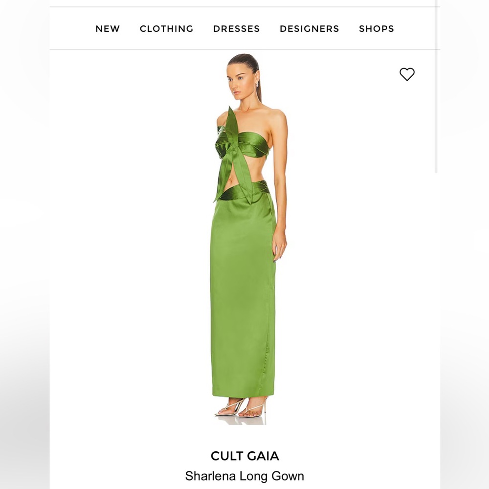 Xxs Cult Gaia Sharlena Gown / Dress -Worn Once For A Few Hours. Classy & Elegant